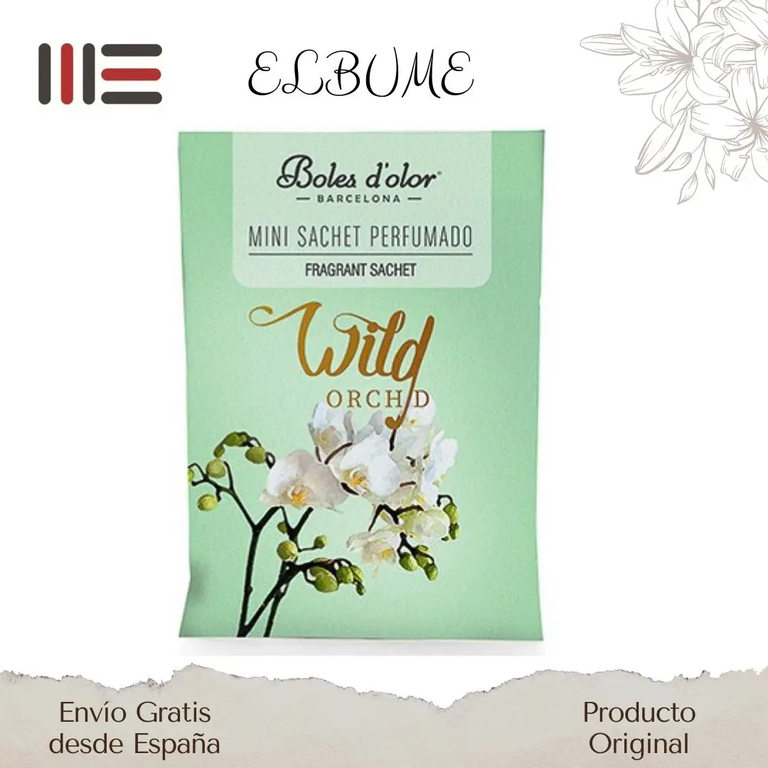 Boles D 'olor perfume air freshener WILD ORCHID fills your closets, car, drawers, clothes boxes, shoemakers of nice scented aromas. The small environment that does not take up space lasts 6 months active.