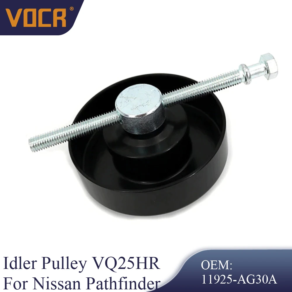 

VOCR VG33E VQ35DE Engine Belt Idler Pulley For Nissan Pathfinder R50 3.3/3.5 1997-2004 INFINITI FX 3.5 03-08 OEM 11925-AG30A