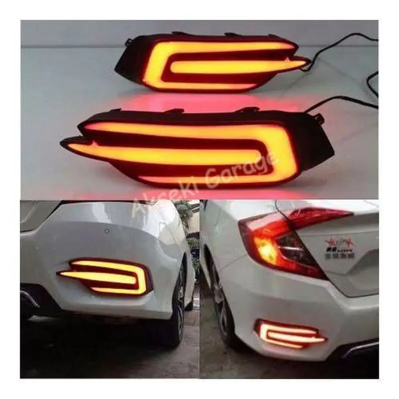 

Rear Fog Light For Honda Civic Fc5 2015-2019 E Design--Stylish Extreme Car Accessories Body Kit Modified