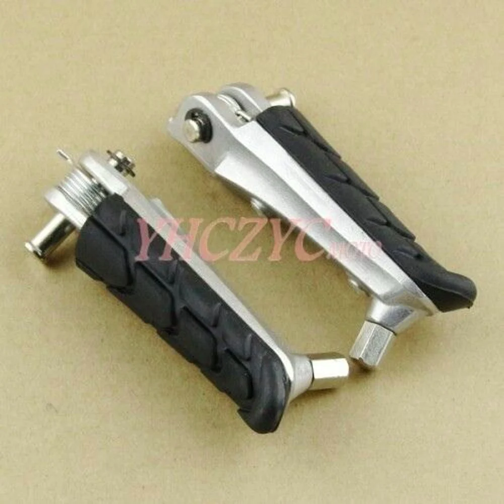 Foot Peg Front Rider Footrest for Honda NC700 NC700X NC750 NC750X NC750XD 12-19 CB250 HORNET 98-10 CB400 Super Four VTEC 99-13