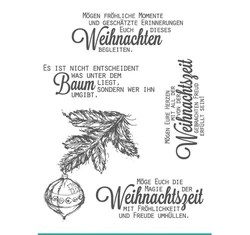 German christmas Transparent Clear Silicone Stamp/Seal for DIY scrapbooking/photo album Decorative clear stamp 1107