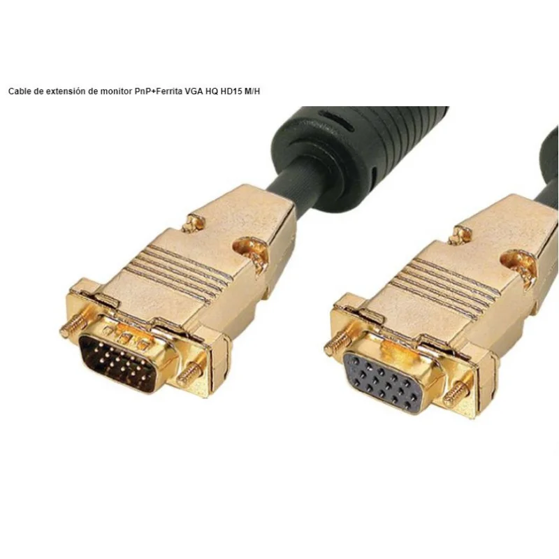 HQ HD15 M/H VGA Monitor Extension Cable