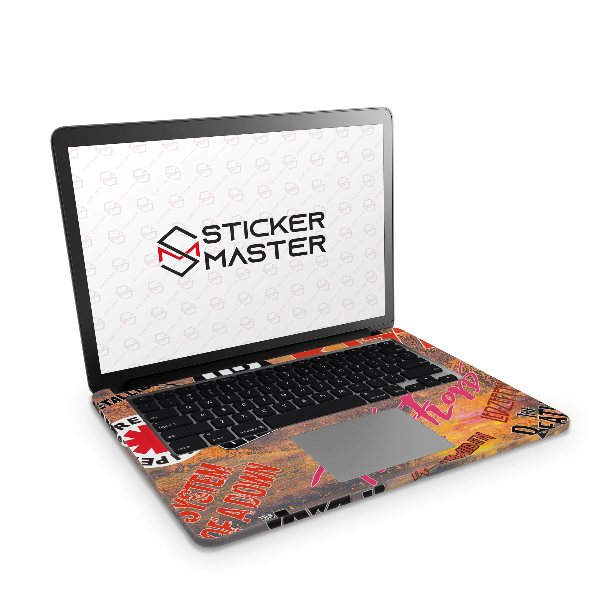 Sticker Master Rock Laptop Vinyl Sticker Skin Cover For 10 12 13 14 15.4 15.6 16 17 19 