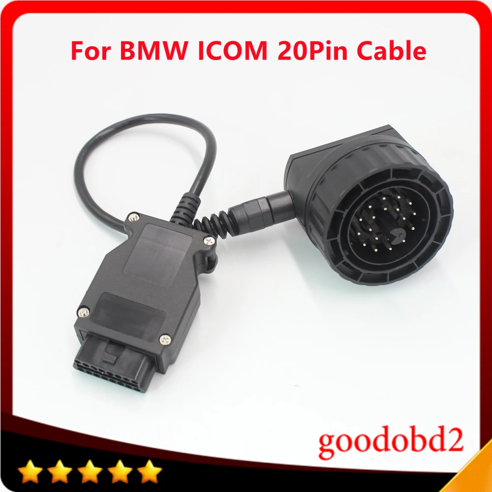 

Old Car Cable For BMW ICOM A2 NEXT Diagnostic OBD2 16PIN TO 20Pin Cable