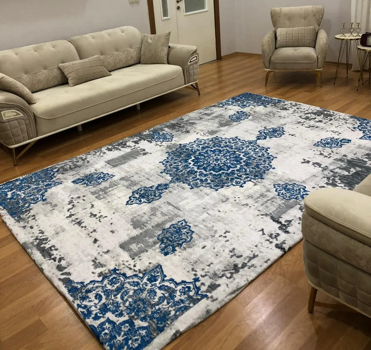 

Decorative Carpet Protection Cover Carpet Cover All-Around Rubberized Cover Digital Printing Soft Textured Turkey Production