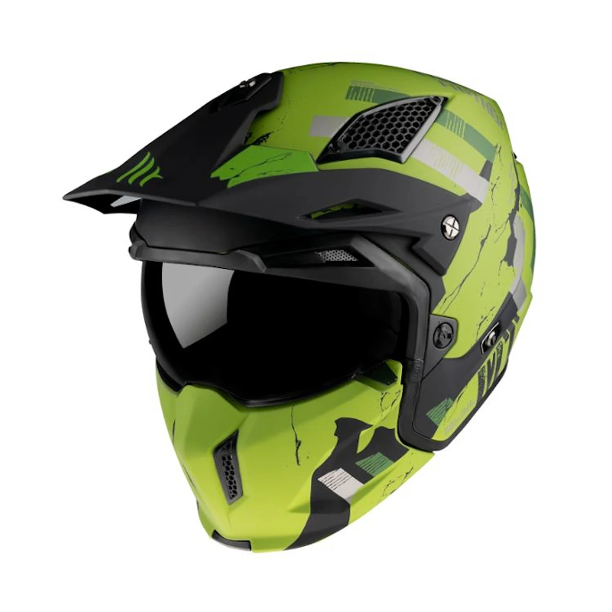 MT A16 offroad streetfighter Skull 2020 motorcycle enduro sizes XL black green/gray white/red motocross