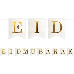 Ramadan Photo Booth Banners Ramadan Bunting Garland Flags EID Mubarak Banner Party Decorations