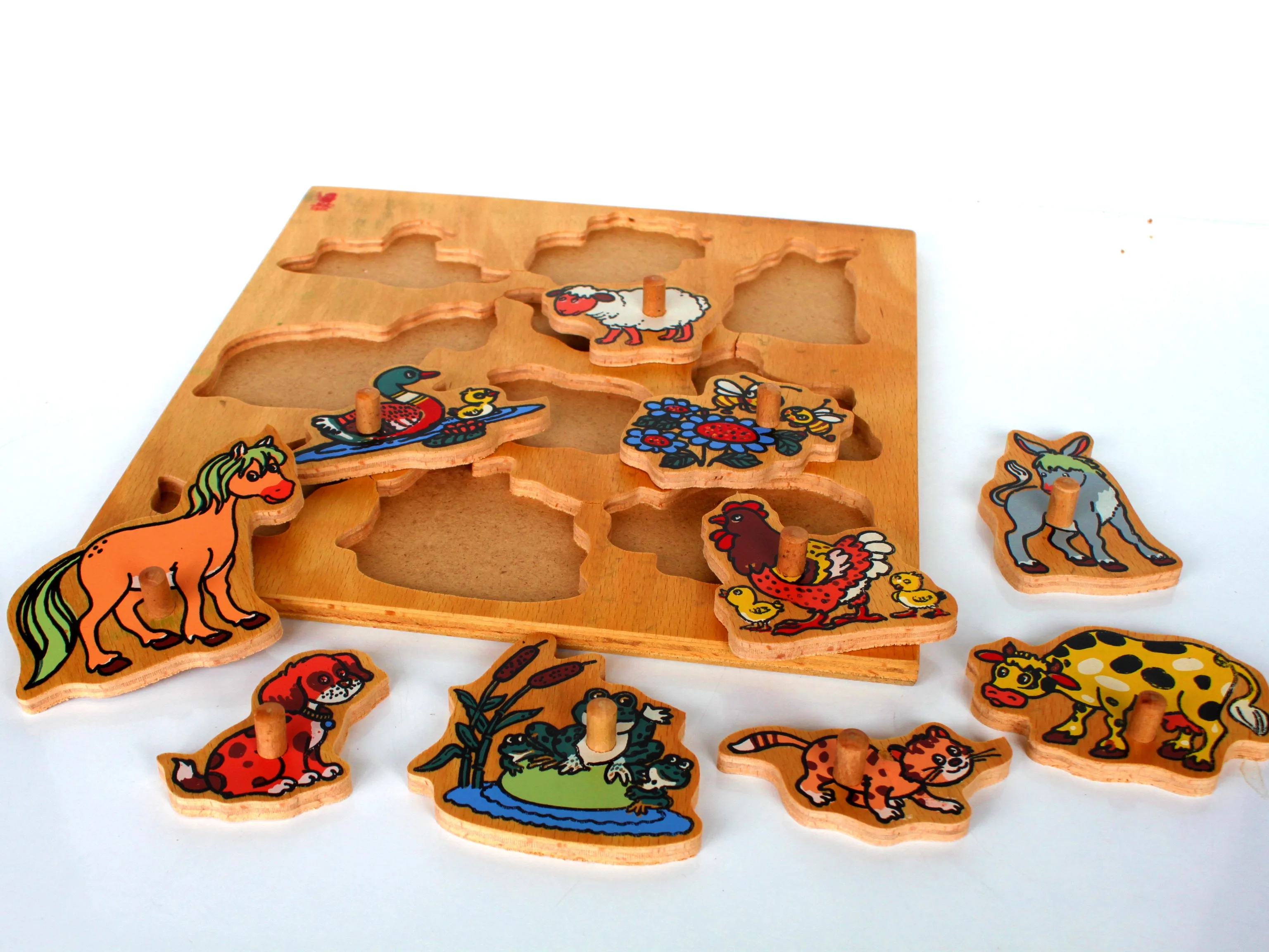 Tier Figur Puzzle Spielzeug Holz Spiel Board als Geschenk Frühe Pädagogische Hilfe für Kinder Modell Teile Lernen Entwicklung