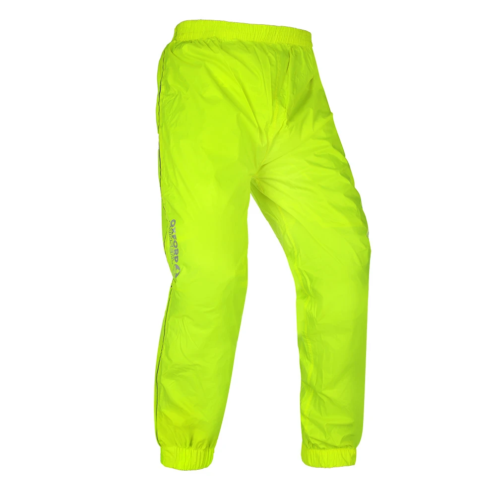 Oxford Rm200S-3Xl Rm210S-3Xl Rainseal motorfiets regenbeschermingsbroek zwart / fluorgel maat S-3Xl