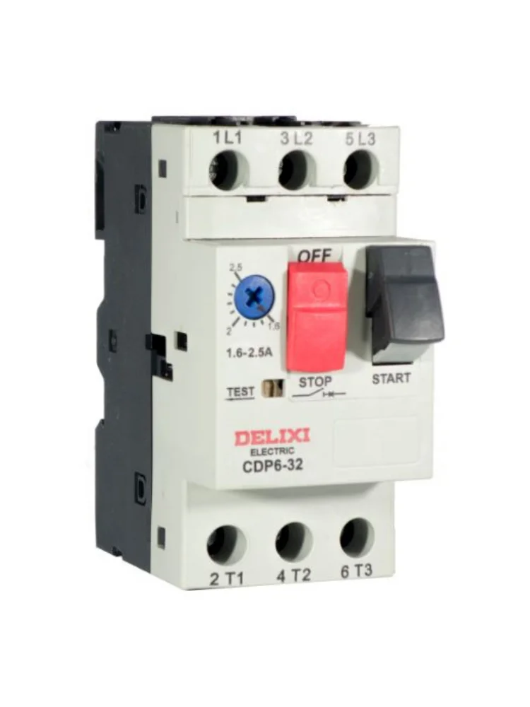 CL0106 Motor Start Switch - Magnetothermal Motor Protection Circuit Breaker, 32A, 1.6-2.5 A