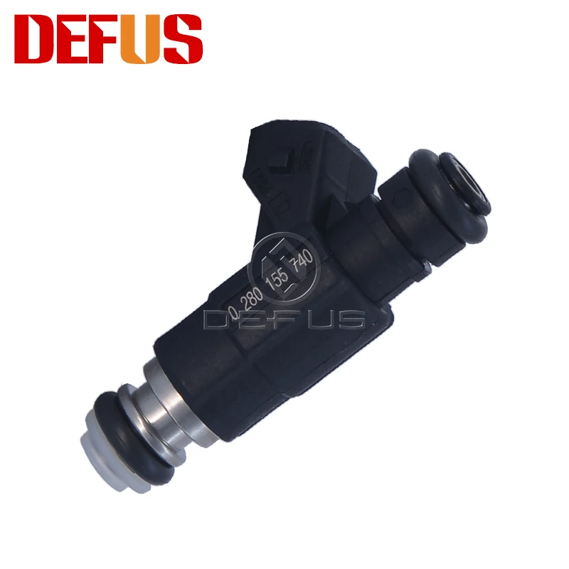 DEFUS 6pcs OE 0280155740 Bico Fuel Injector For Dodge 2.0 96-97 Chrysler neon 2.0i 94-99 Nozzel Injection Injectors NEW