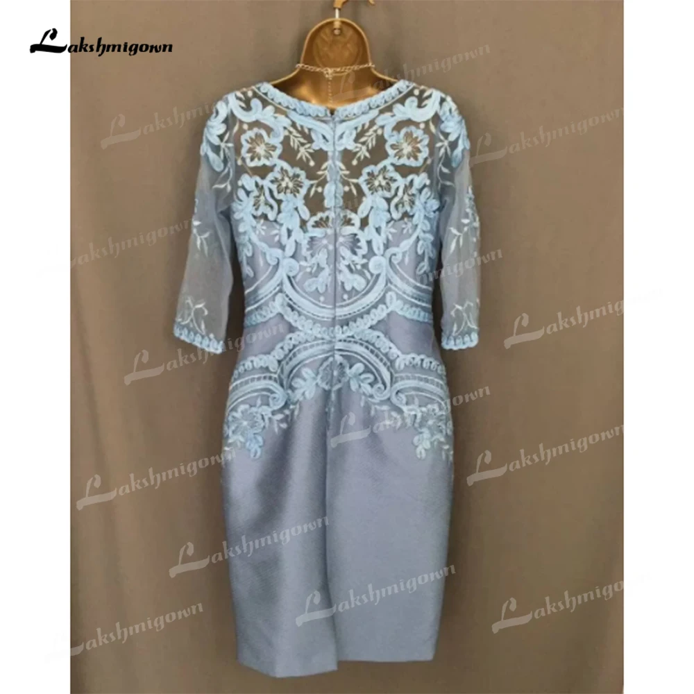 Mother Of The Bride Dresses for Weddings with Jacket 2022 Knee-Length Lace Elegant dresses for women madre della sposa abiti