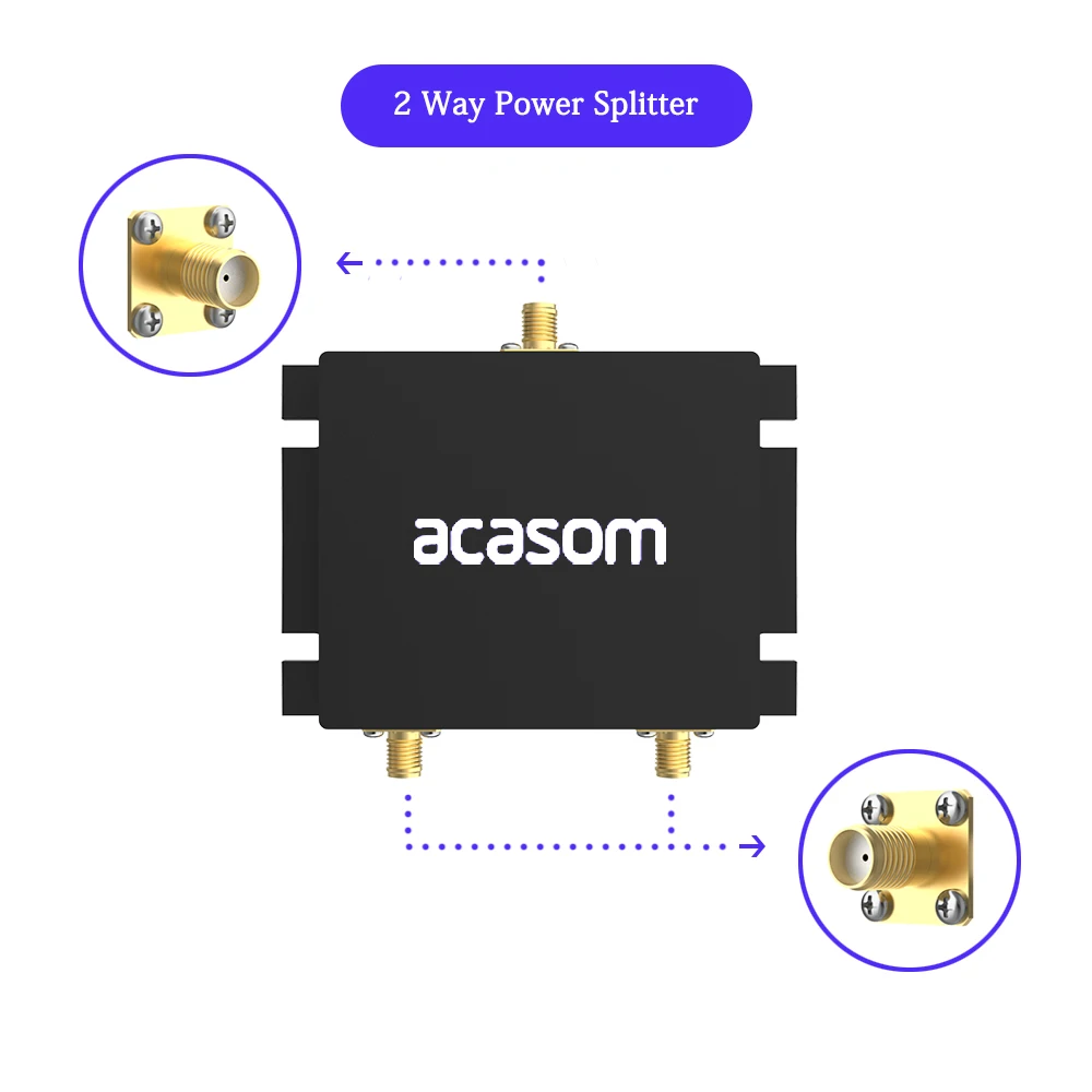 Imagem -02 - Divisor de Potência de Hélio Divisor de Potência tipo Sma tipo n 234 Way 868mhz 915mhz