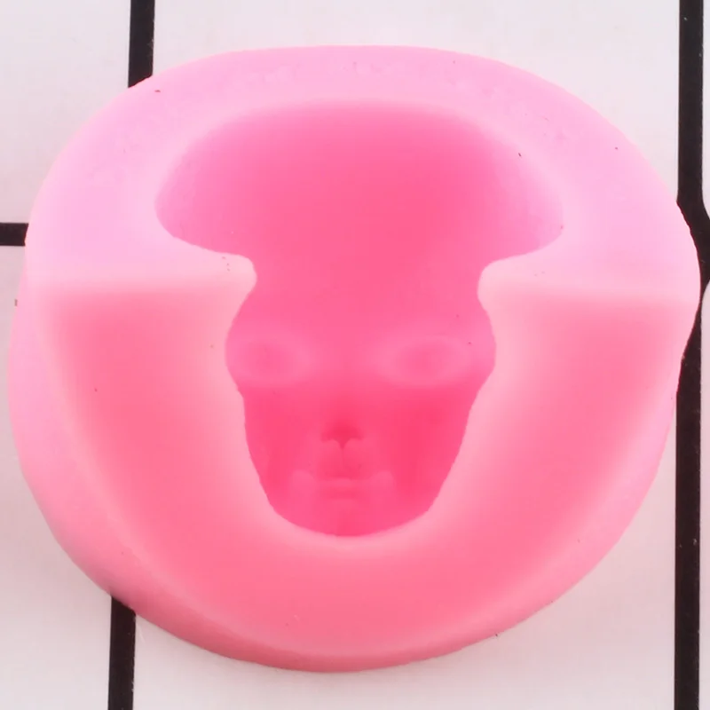 Baby Face Silicone Mold Gumpaste Chocolate Mould Candy Resin Clay Molds Fondant Cake Decorating Tools Cookie Baking Moulds