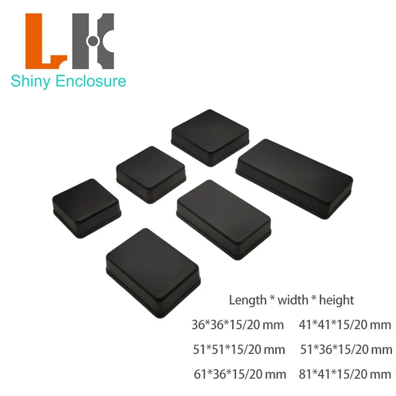 36x36x20mm Good Quality Small Plastic Box Enclosure Plastic Housing Power Junction Box Electronic Enclosure Outlet Enclosure