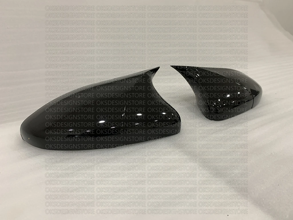 For Peugeot 308 Batman Mirror Cover Piano Black / 2014 - 2021 easy assembly special Part 2013.2017 - 2017 - 2021 / T9