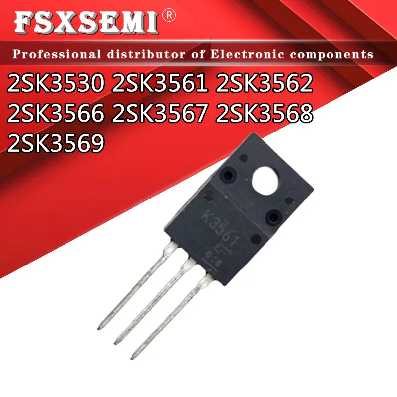 10pcs 2SK3568 TO-220F K3568 TO-220 2SK3569 K3569 2SK3567 K3567 2SK3566 K3566 2SK3562 K3562 2SK3561 K3561 2SK3530 K3530 TO220F