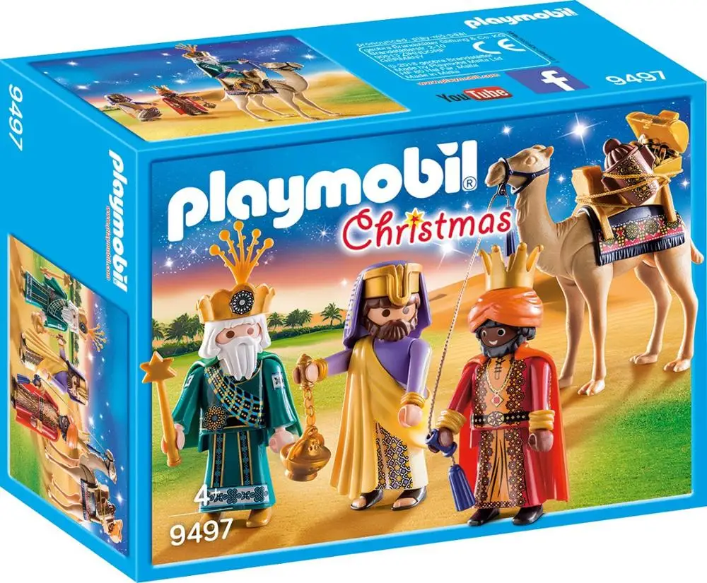 Playmobil Three Wise Kings, 9497, original, toys, boys, girls, gifts, collector, figures, dolls, shop, with box, new, man, woman, official license