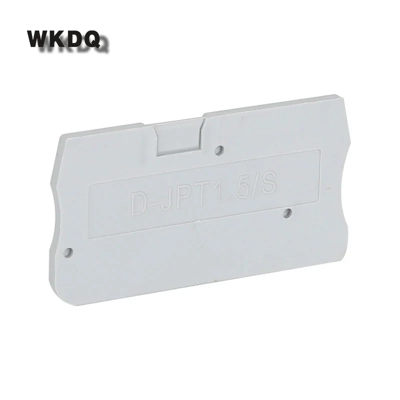 Conector elétrico, placa de barreira para pt 1.5, conector de terminal de trilho din, acessórios