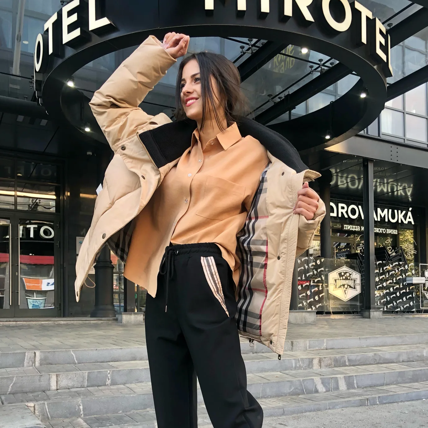 Burberry Buffer: Is This Short Beige Black Down Jacket Really Worth the Hype?