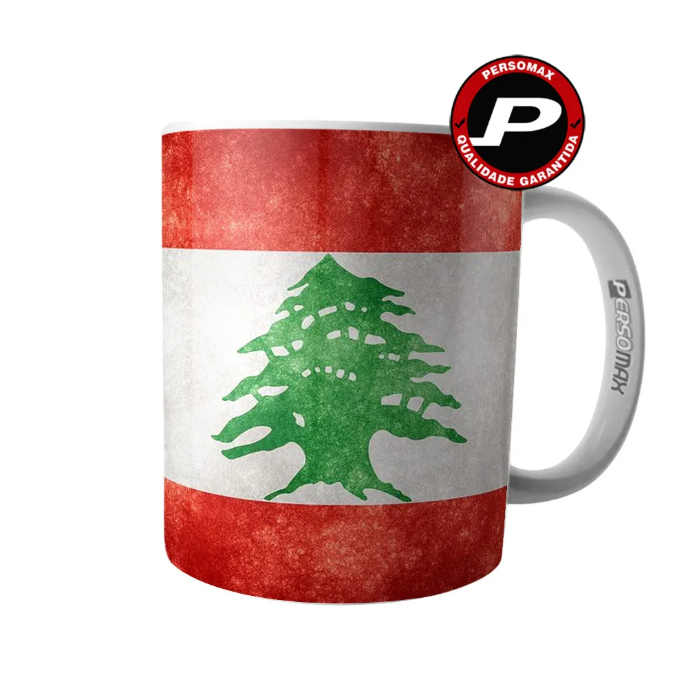 Lebanon Flag Mug Lebanese Flag Cup Lebanese Country