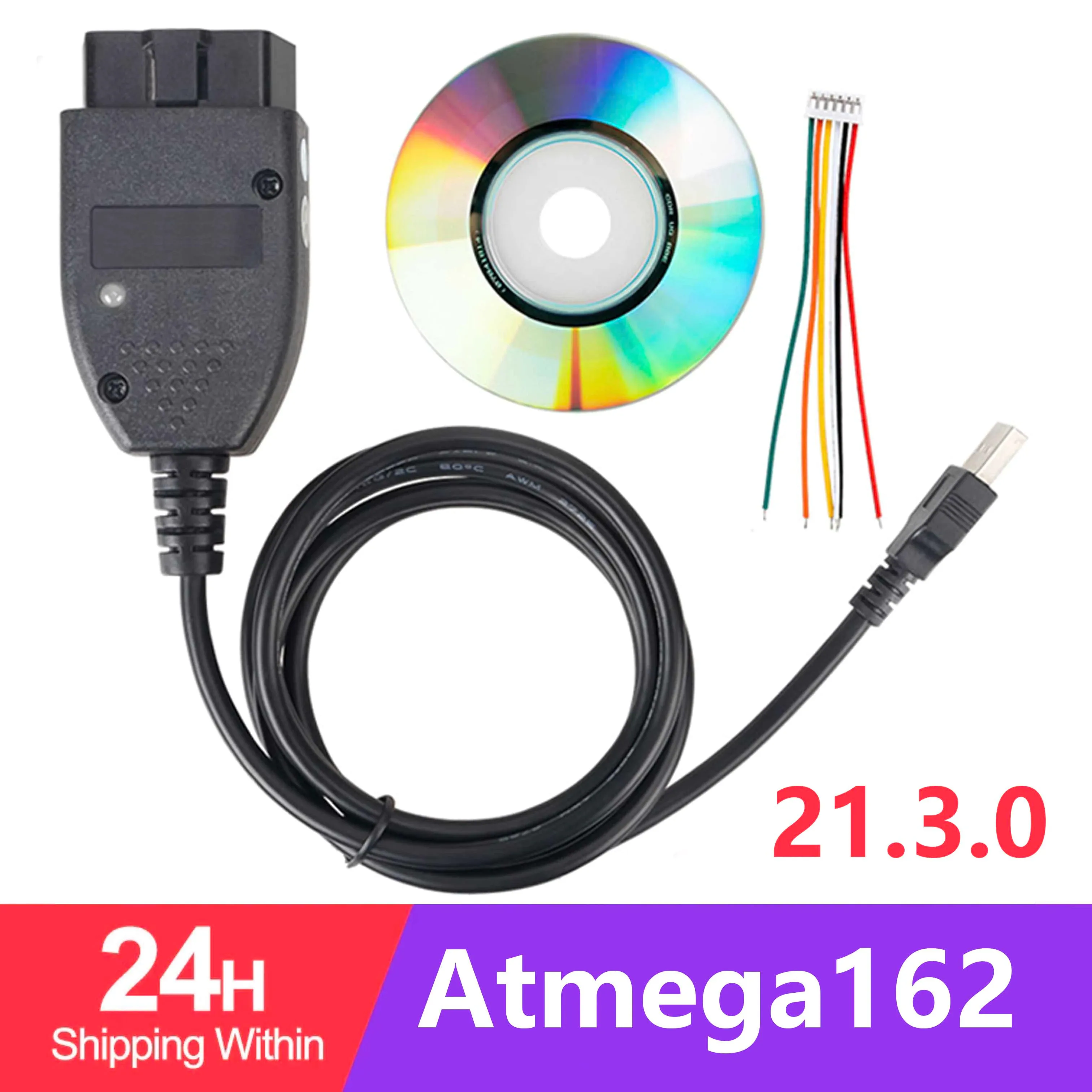 2021 VAG COM 20.12.0 VAGCOM 21.3.0 hex Can USB Interface FOR VW AUDI Skoda Seat VAG 20.4.2 Czech English ATMEGA162+16V8+FT232RL