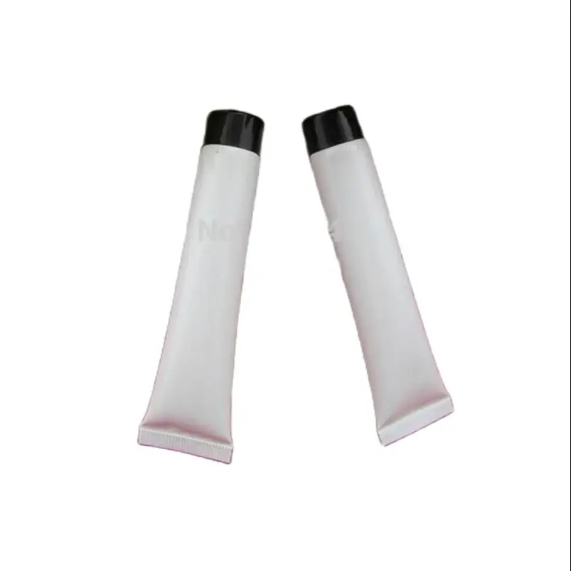 

20ml white mildy wash soft tube or butter / handcream tube with round black lid