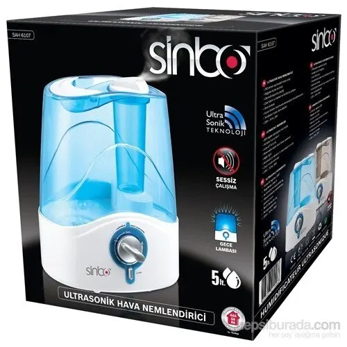 Sinbo SAH-6107 ultrasonic humidifier steamer, Fast Delivery from to Turkey