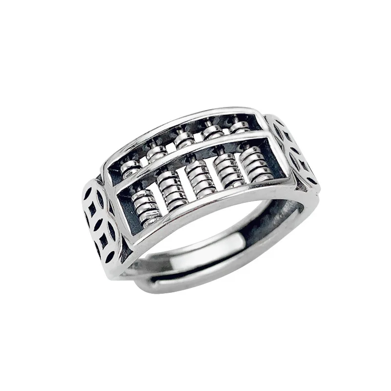 Vintage Pixiu Ring Chinesischer Feng Shui Unisex Amulett Verstellbarer Ring Für Männer Frauen Bringen Reichtum Viel Glück Schmuck Geschenk – Detail 14
