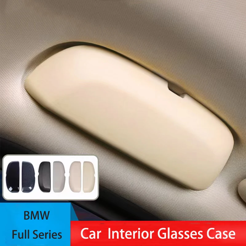 

BMW Universal Glasses Case Car Roof Eye Glasses Holder Sunglasses Box for BMW 3 5 7 Series X1 X2 X3 E90 F20 Full Series