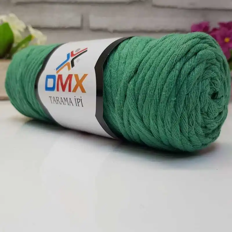 Multicolor Regenerated Cotton Macrame Rope - 230-270g  65m - 31 Color Options - Wall - Door Decorations, Bags, Cushion, Pillow, Swing, Hammock, Party, Cord, Wedd, Thread, String Home Textile - Twisted Craft DIY