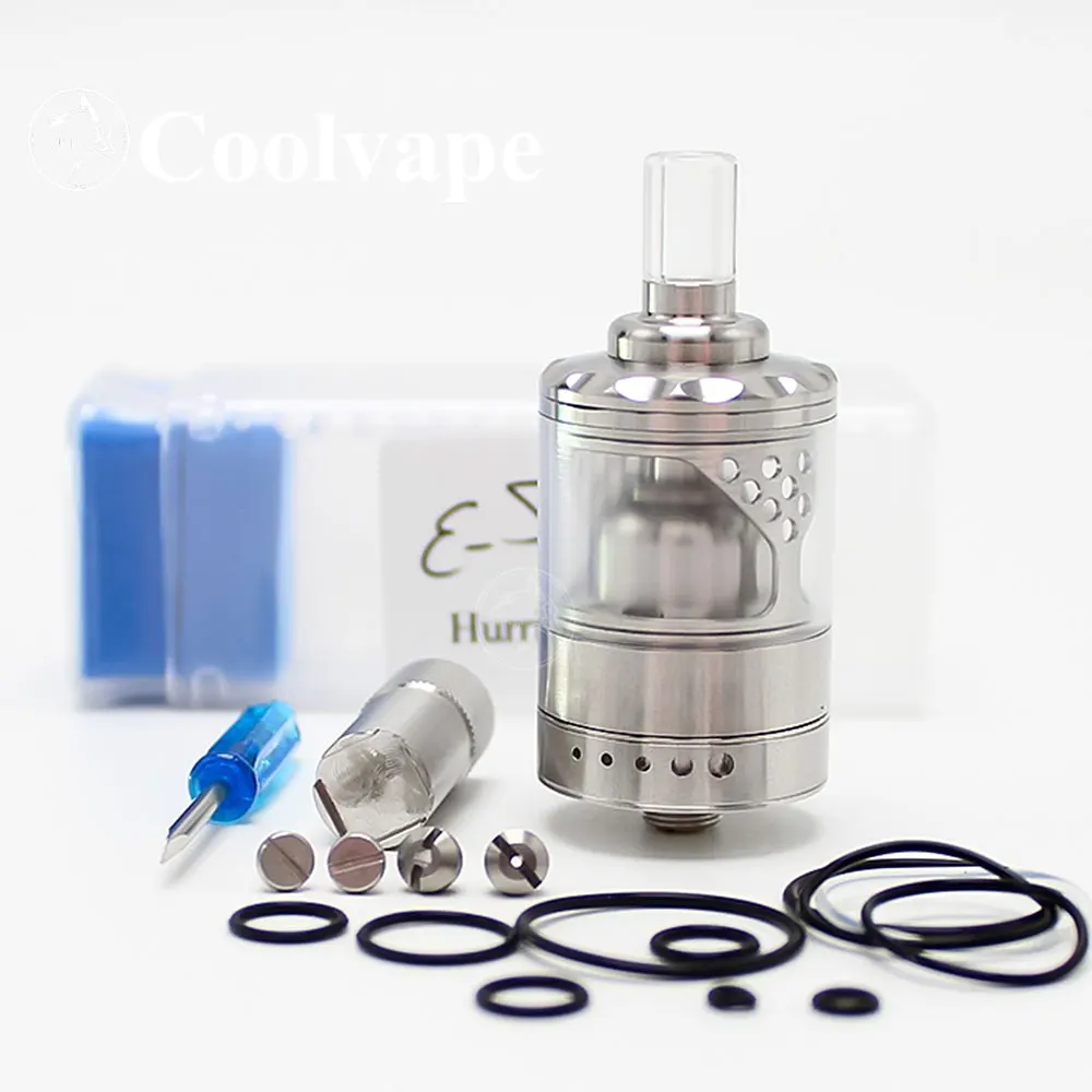 

SXK Hurricane 1.4 NG Style RTA Rebuildable Tank Vape Atomizer 3.0ml 24mm Diameter Rebuildable Tank Vape Atomizer