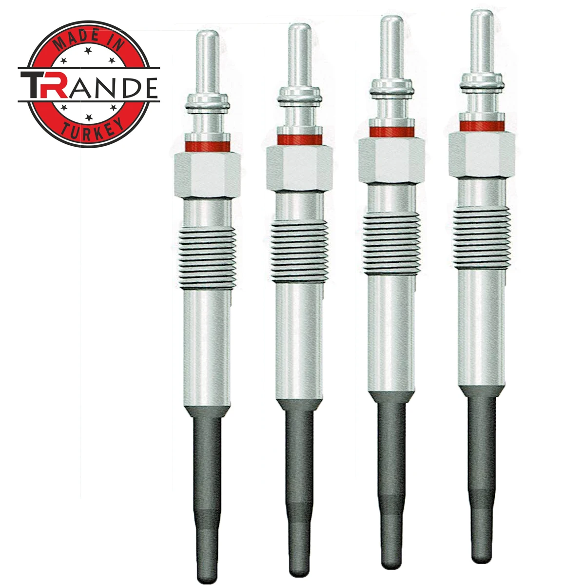 Trande Diesel Engine Heater Glow Plug 4 Pcs 5V For N10591603 Made In Turkey Trande Store Guarantee