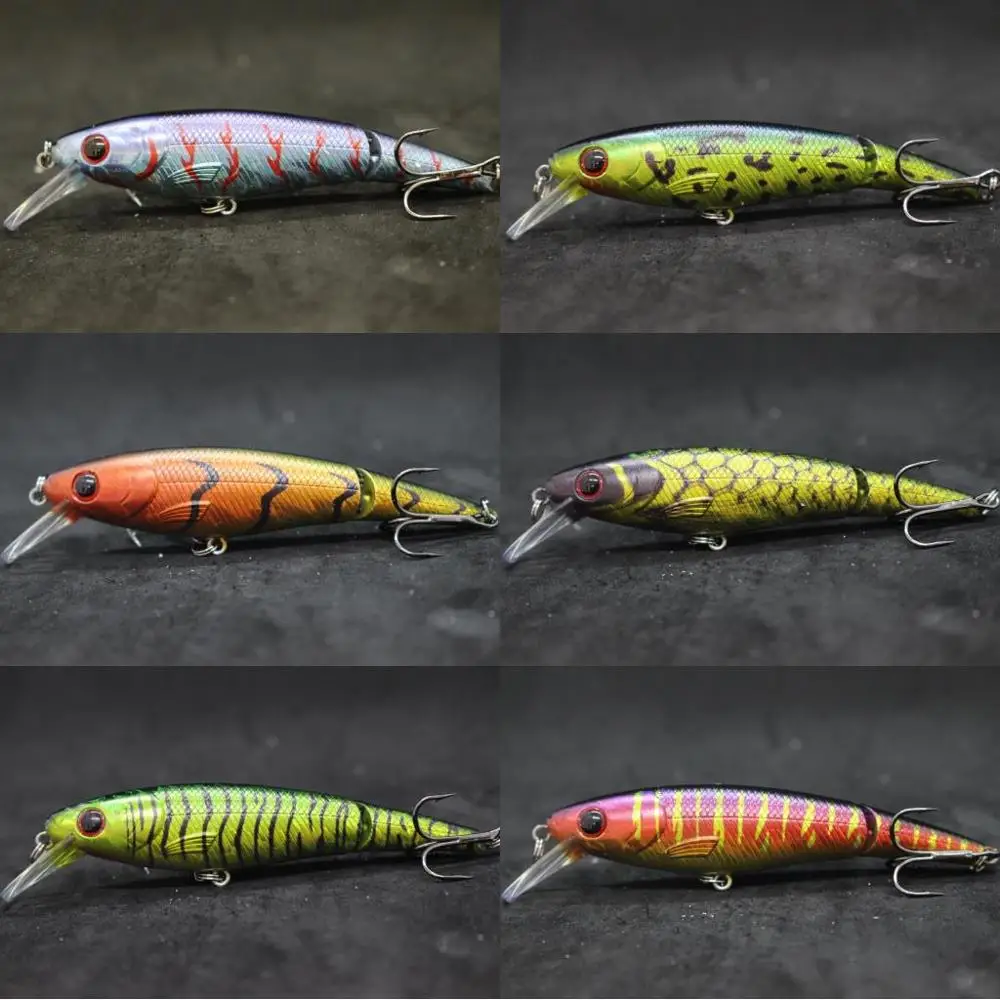 WLure Jerkbait Articulado S652 – 10cm flotante ojos 3D - imagen 5