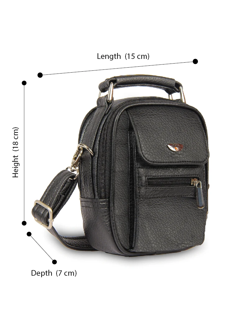 Alone Brand Shoulder Strap Men Bag Pu leather multi-compartment steel case new fashion Crossbody bag for men 2021 new model