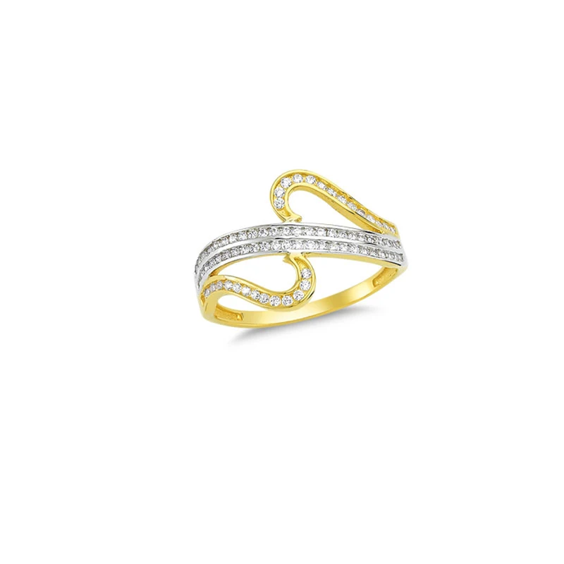 14K Solid Gold Elegant Ring for Women