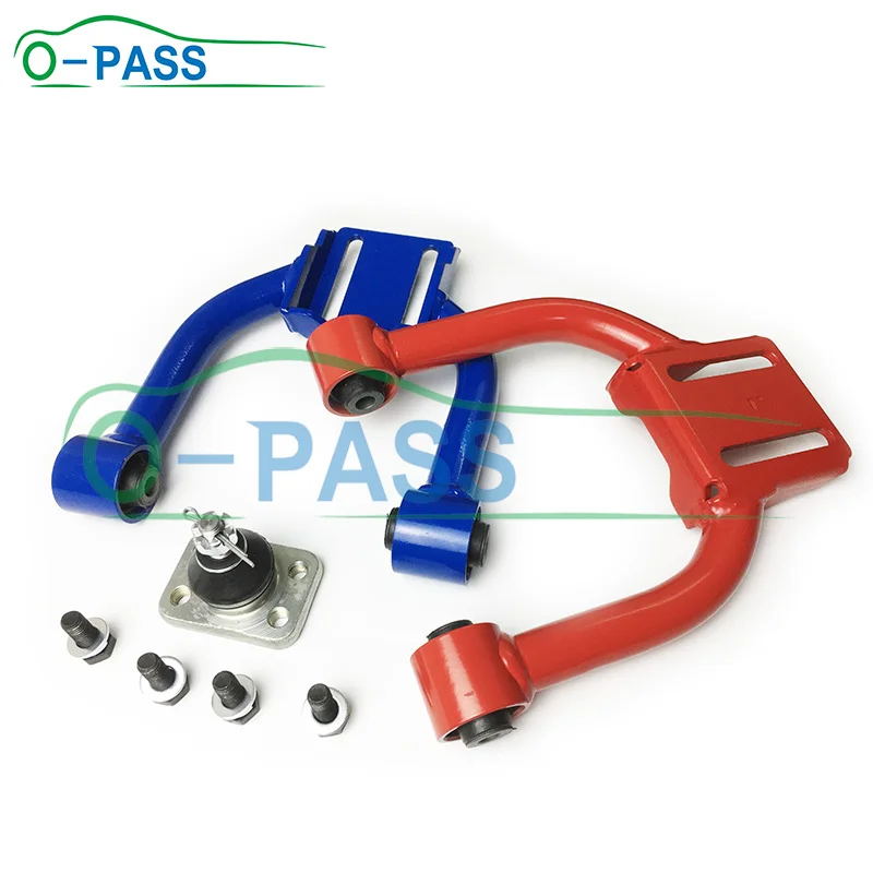 OPASS Adjustable Camber Front upper Control arm For Honda Civic VI EK 51460-S04-013 Domani Integra Orthia Partner Ballade Racing