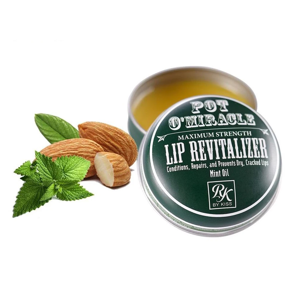 Ruby Kisses Herbal Lip Balm Repair Moisturizing Nourishing Shea Butter Menthol And Almond Oil 0.33oz 10 g