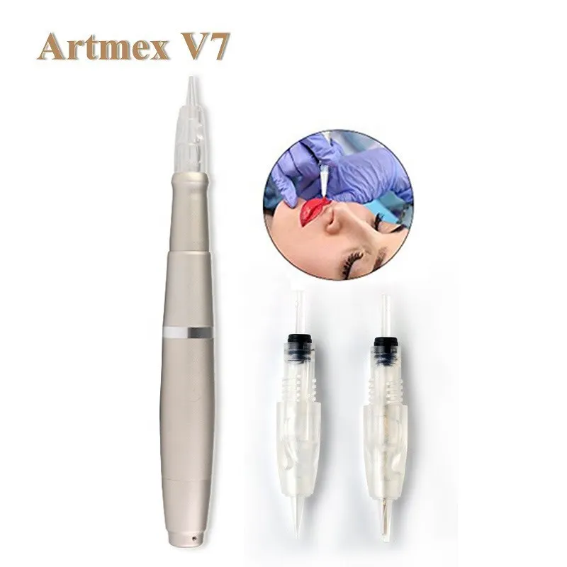 Touch Screen Artmex V7 Tattoo Machine Kit Pro Digital Eyebrow Lip Permanent Makeup RotaryPen PMU&MTS