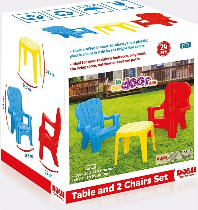 Children Toddler Table and Chair Set indoor outdoor Made in Turkey CE Certified BEST QUALITY