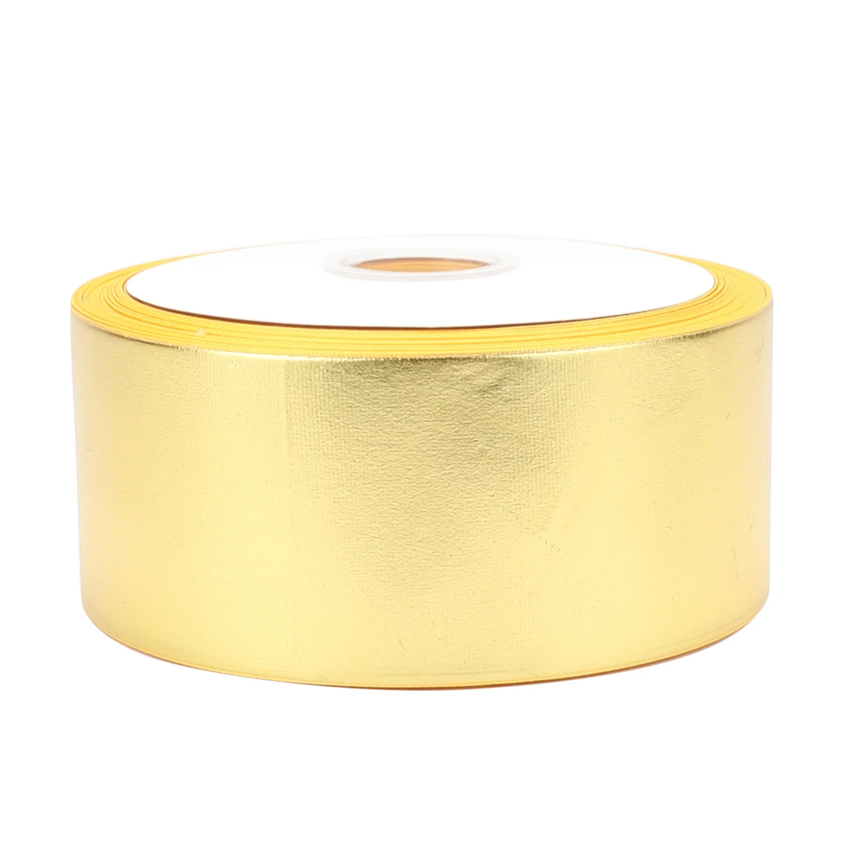 [HSDRIBBON] 75mm 3inch custom Gold solid foil Hologram Grosgrain Ribbon