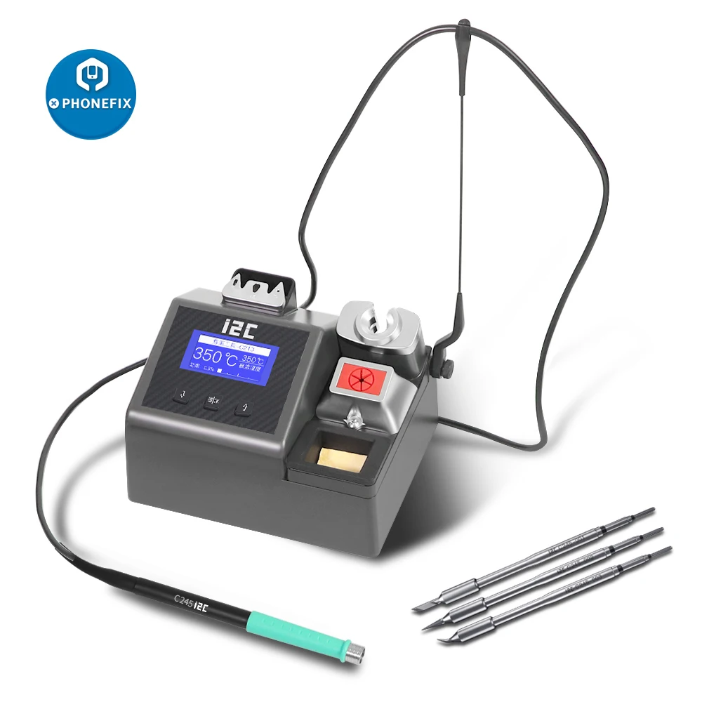 i2C 2SCNi Smart Soldering Station for Mobile Phone PCB Welding Repair Compatible with JBC C115/C210/C245 Soldering Iron Tips