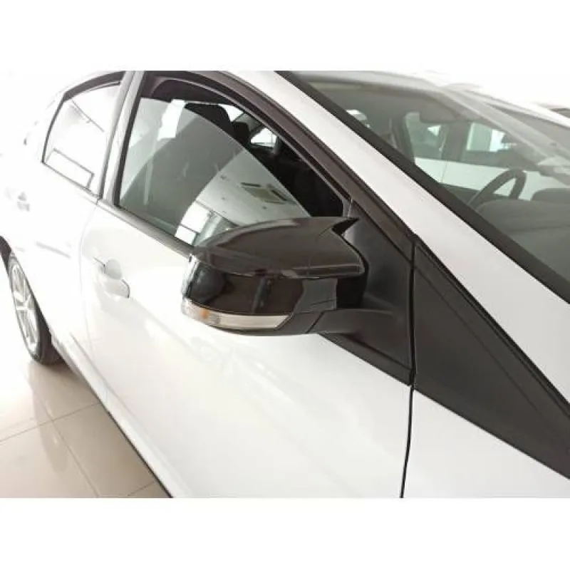 Bat Style Mirror Cover For Ford Focus MK2,5 2004 2011 Car Accessories 2 Pieces Cover Glossy Black Shields Exterior Sport