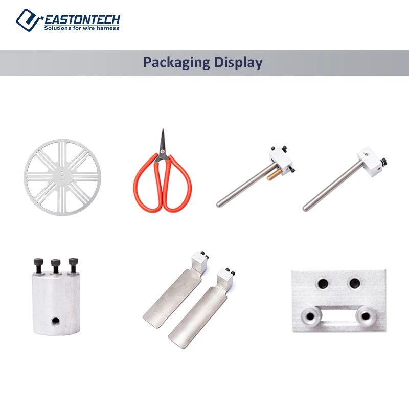 Imagem -06 - Eastontech-automatic Cablagem Machinery Usb Wire Winder Enrolamento Vinculativo Machine Ew20