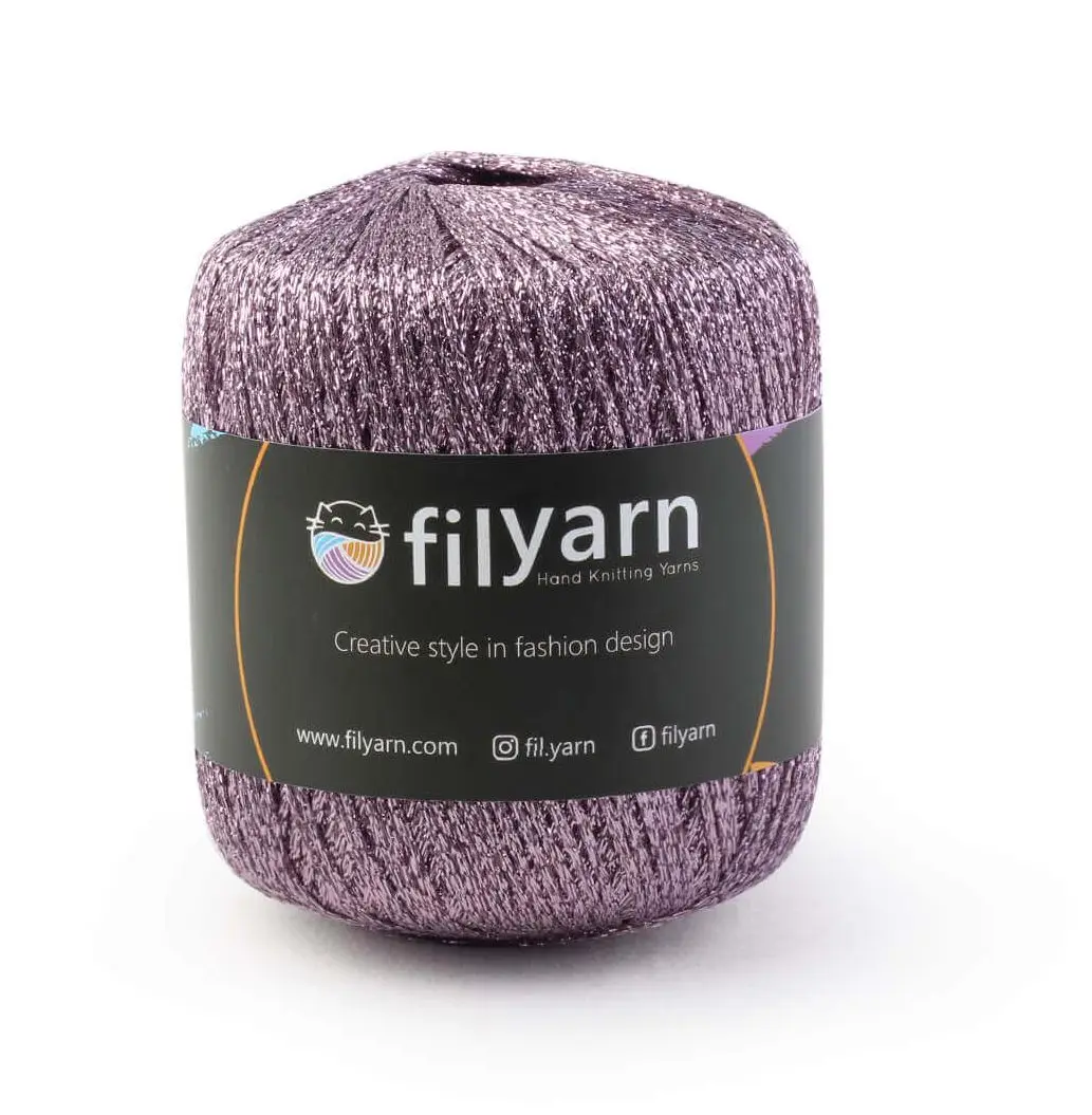 Lurex Yarn - 160 Meters - 25g - 23 Color Options - Glitter - Home Textile, Accessory Materials, Cardigans, Booties, Shawl, Dress, Scarf, Beret,