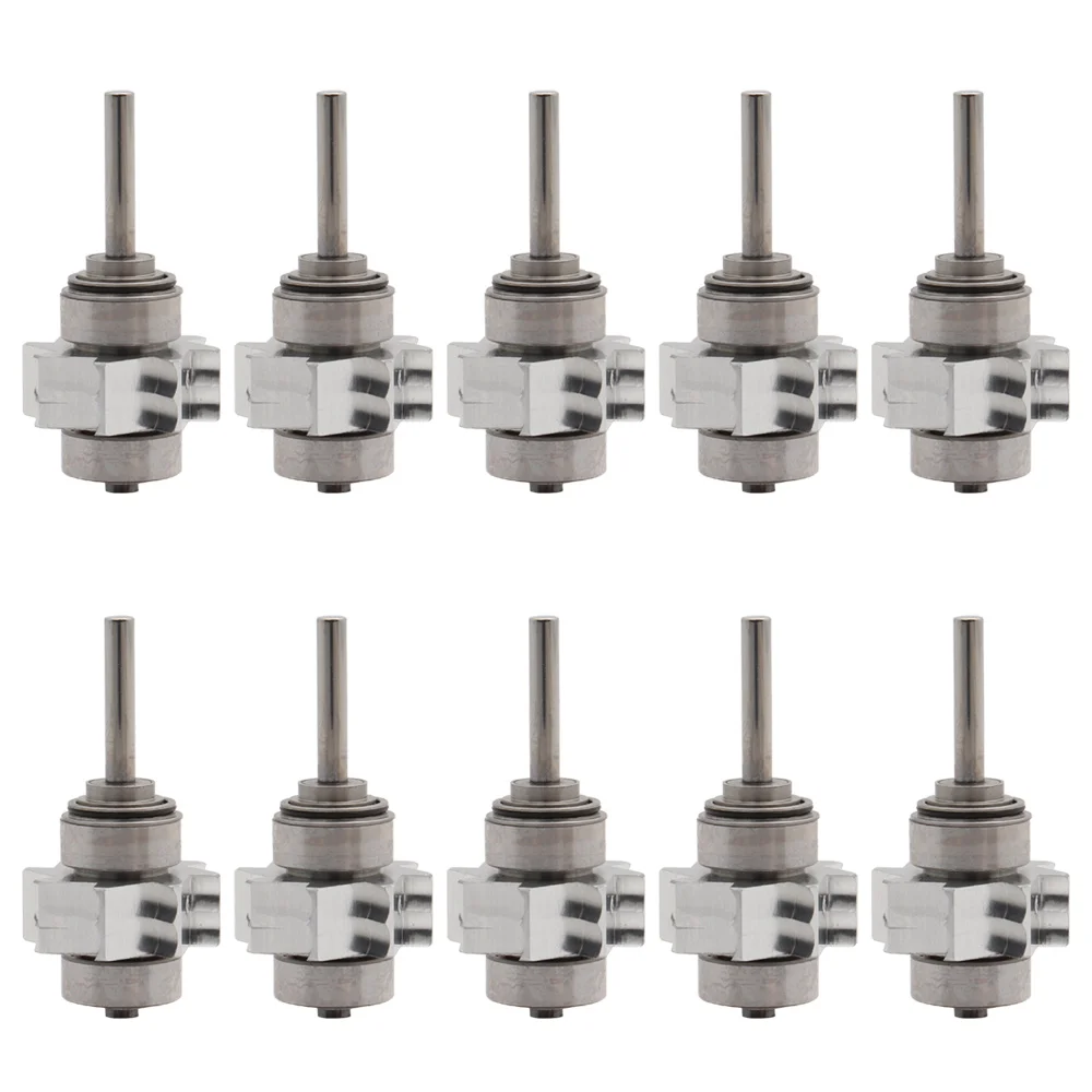 10pcs Rotor Cartridge for YUSENDENT Dental LED High Speed Handpiece CX207-F-TP Dental Air Turbine Original H15-TP Torque TU