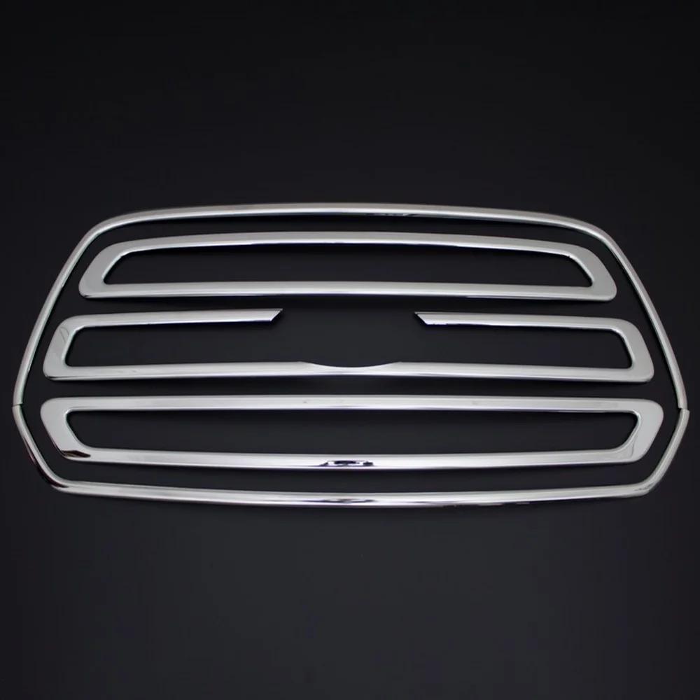 

For Ford Transit Chrome Front Grille + Frame 5 Pcs 2014-2018 Between . Stainless Steel. A + Quality. Modified Design