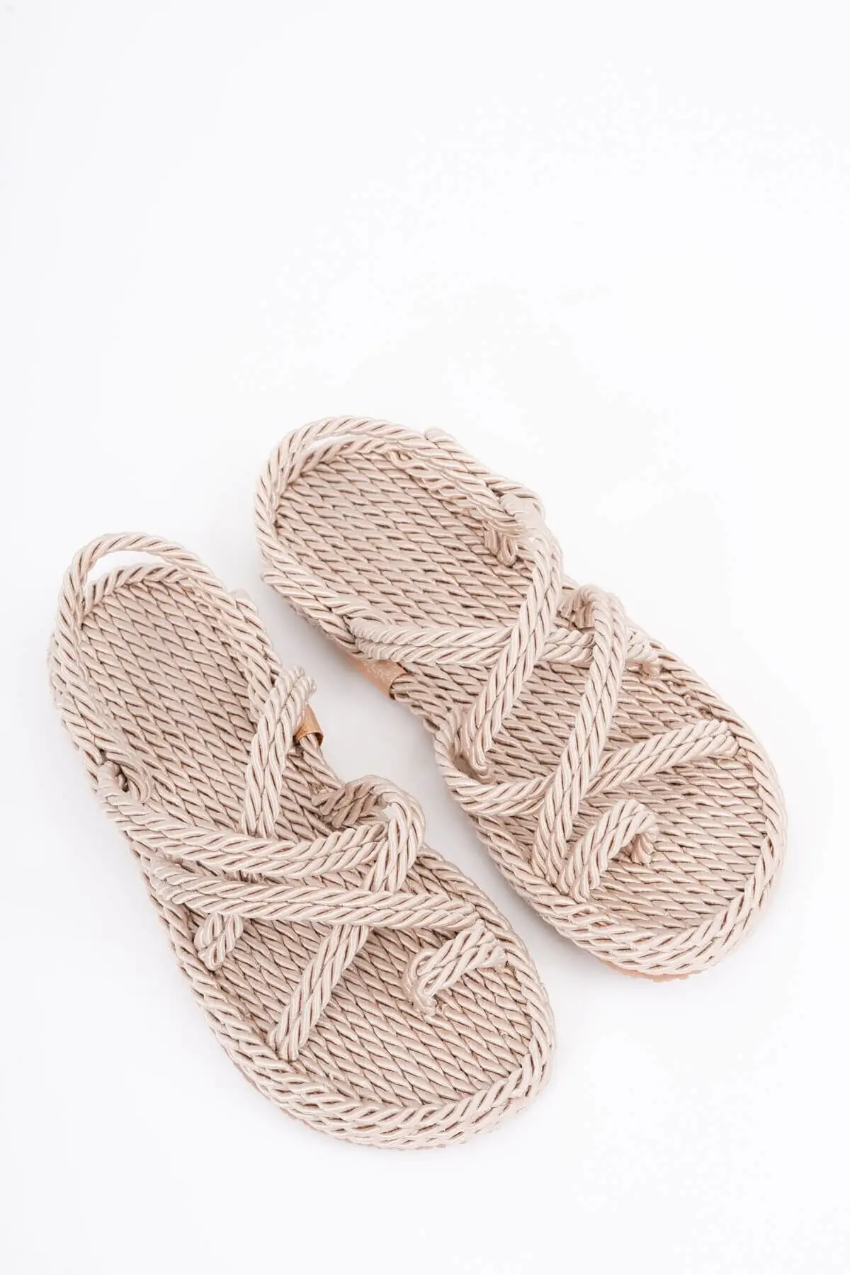 Straw Wicker Sandals New Fashion Luxury Spring Summer High Quality Made in Turkey Yellow Black White Cream 2022 Women Slippers