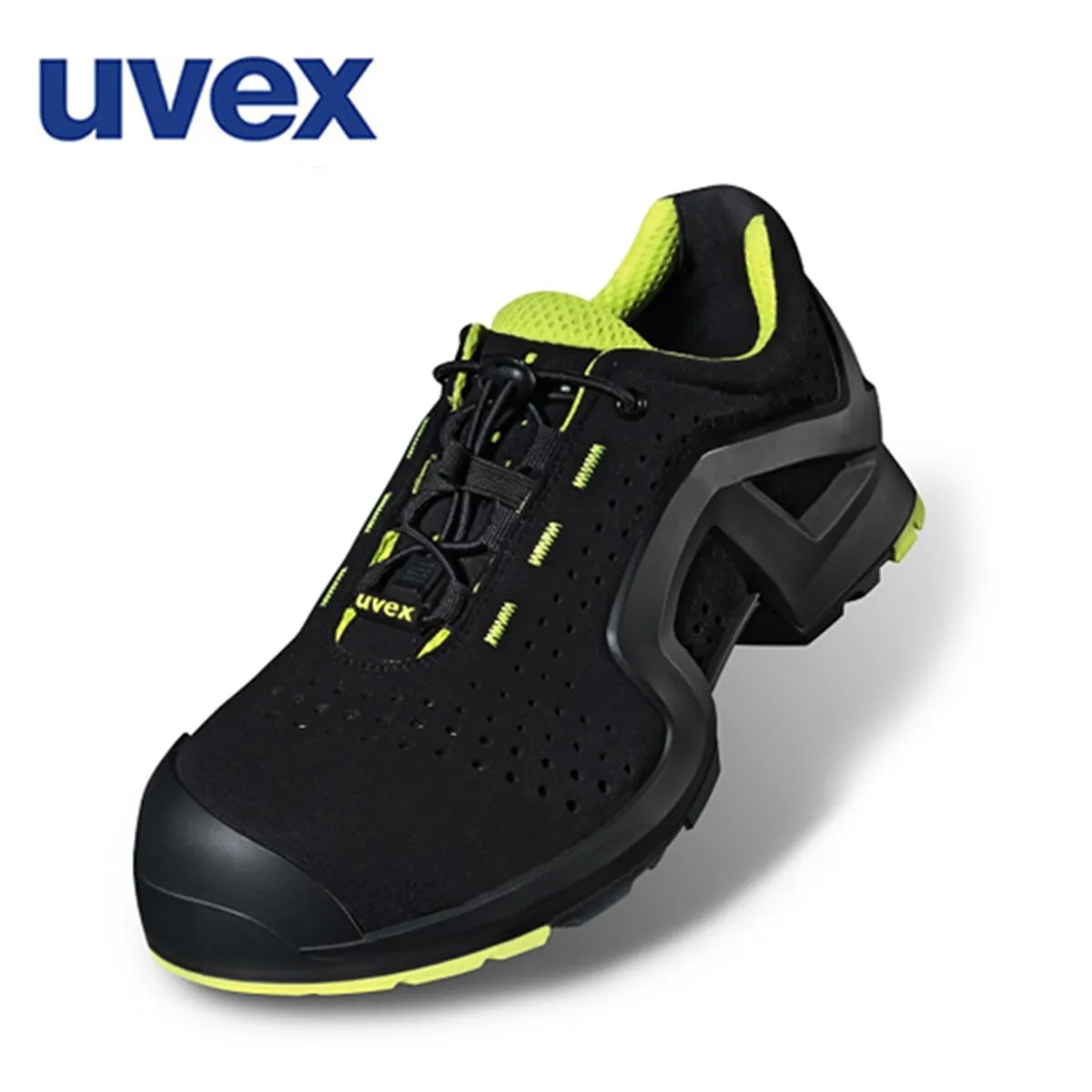 

Uvex S1P SRC 8514 X-Tended Support Work Shoe - Safety Trainer S1 SRC ESD - Black