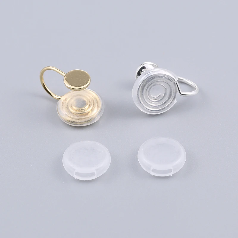 Mosquito Coil Plate Ear Clip Accessories Painless Lnvisibility 5mm Disc Clip Female No Pierced Ears Change Ear Clip Converter